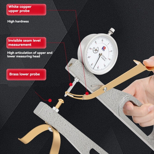 New Good Violin Thickness Measure Tool Dial Indicator Luthier Making Tools 2