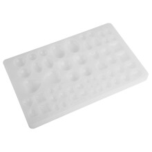 Inspired Creations, forma na odlévání šperků pro kutily, náušnice, klíčenky, flexibilní materiál umožňuje snadnou výrobu úžasných