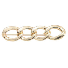 Legering Broche Jeans Knoopsluiting Afneembare Broek-goud