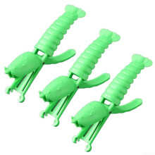 3 Pack Crawfish Peeler Tool for Quick Meat Removal, Ergonomic Seafood Shelling Gadget Green