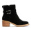 Toms (, ) TOMS Hailey Buckle Suede Women's Black Boots 5