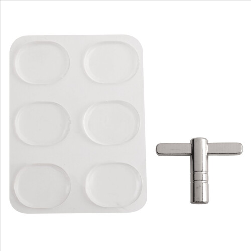 Drumdempergel 6-pack met één stemsleutel 1