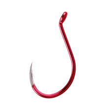 BKK Sea Hooks for Cod Other Sea Fish Red Octopus Beak Hooks Gr. 10/0 / 3 Stck