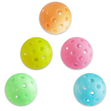 5er-Pack Pickleballs für drinnen und draußen, 74