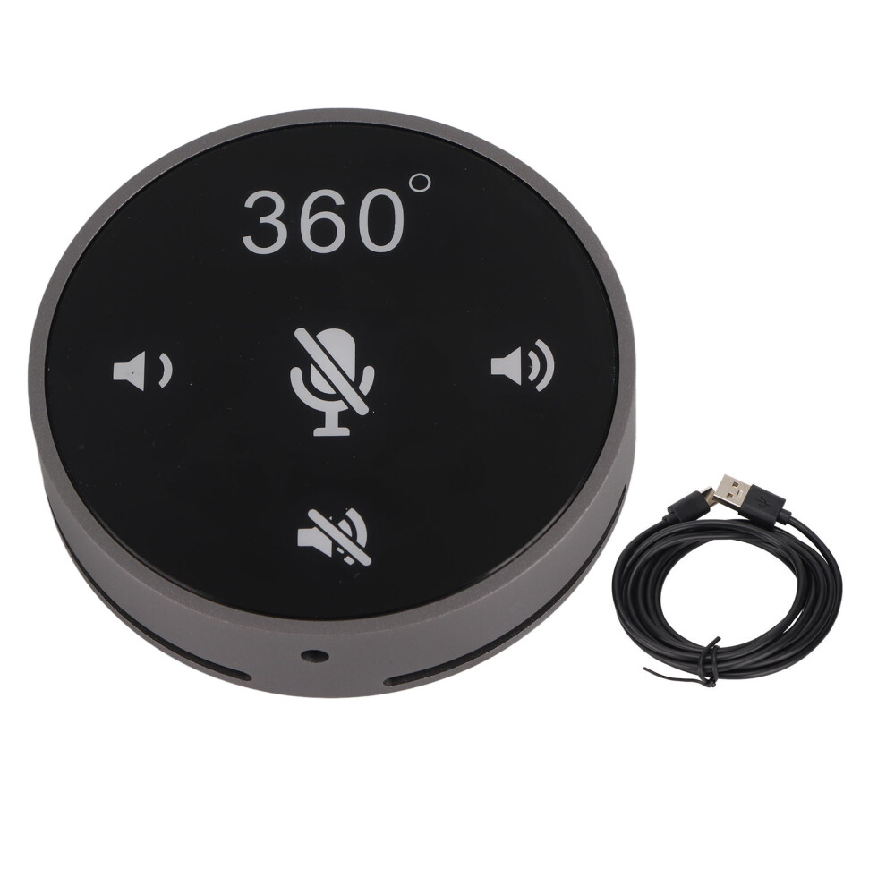 Professional Conference Microphone, High Sensitivity Omnirectional Mic With Crystal Clear Voice, Effective Noise Blocking For Seamless Business Calls 9420858859765