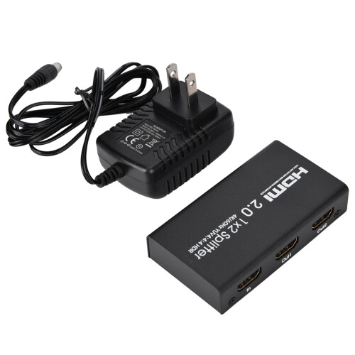 Τροφοδοτούμενος διαχωριστής HDMI με έξοδο πολλαπλής ανάλυσης, διαχωριστής HDMI που