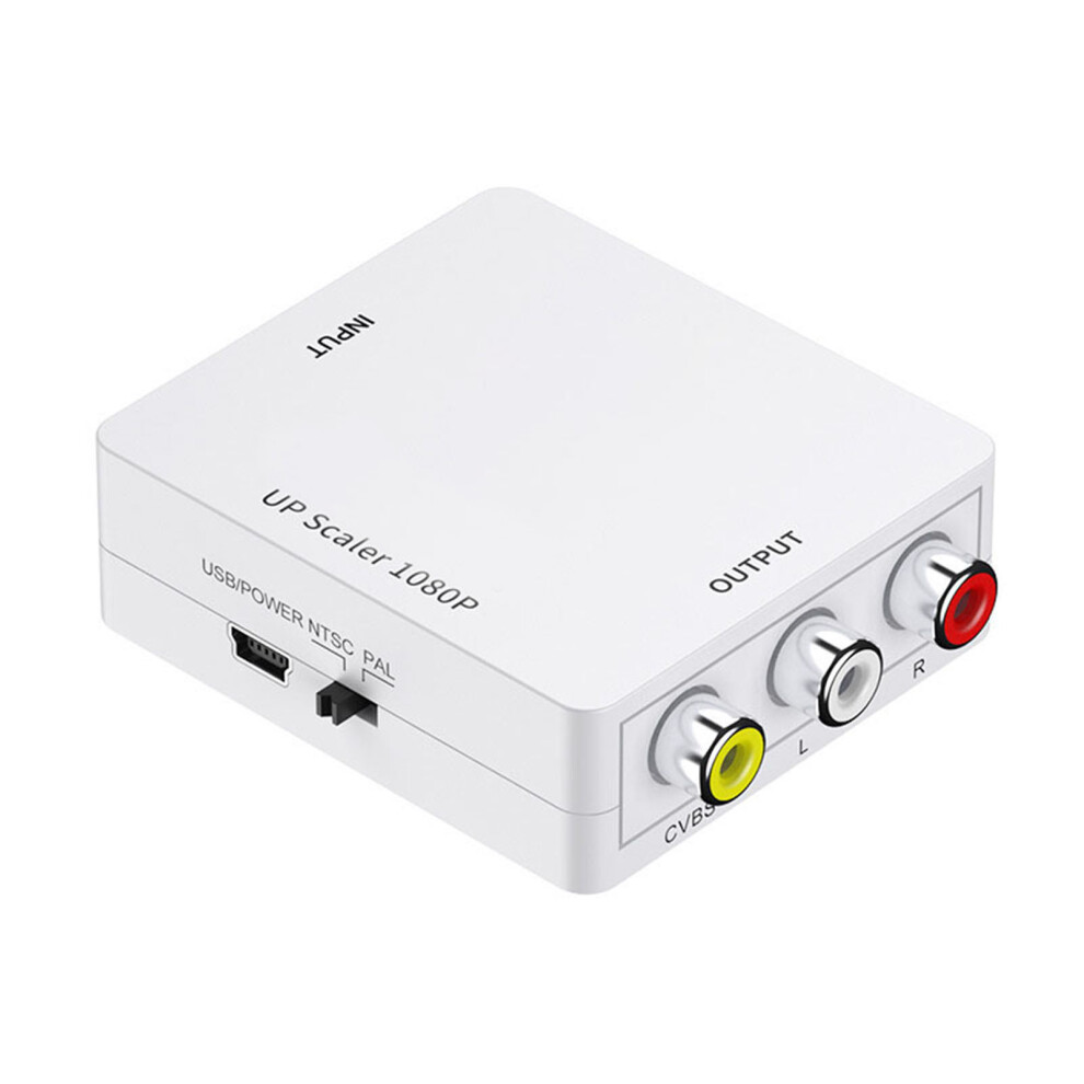 Elevate Your Entertainment Experience: Analog Composite Input To Hdmi Video Output Converter,Chip,Signal Processing,Precision Colors And Resolutions 9139052183513