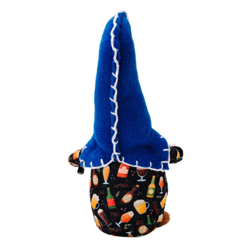 American Independence Day Gnome Bented Hat Wine-blue hat