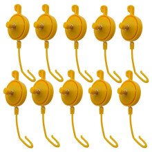 Colgador de cultivo Plant Yoyo con tope, soporte ajustable para interiores (paquete de 15)