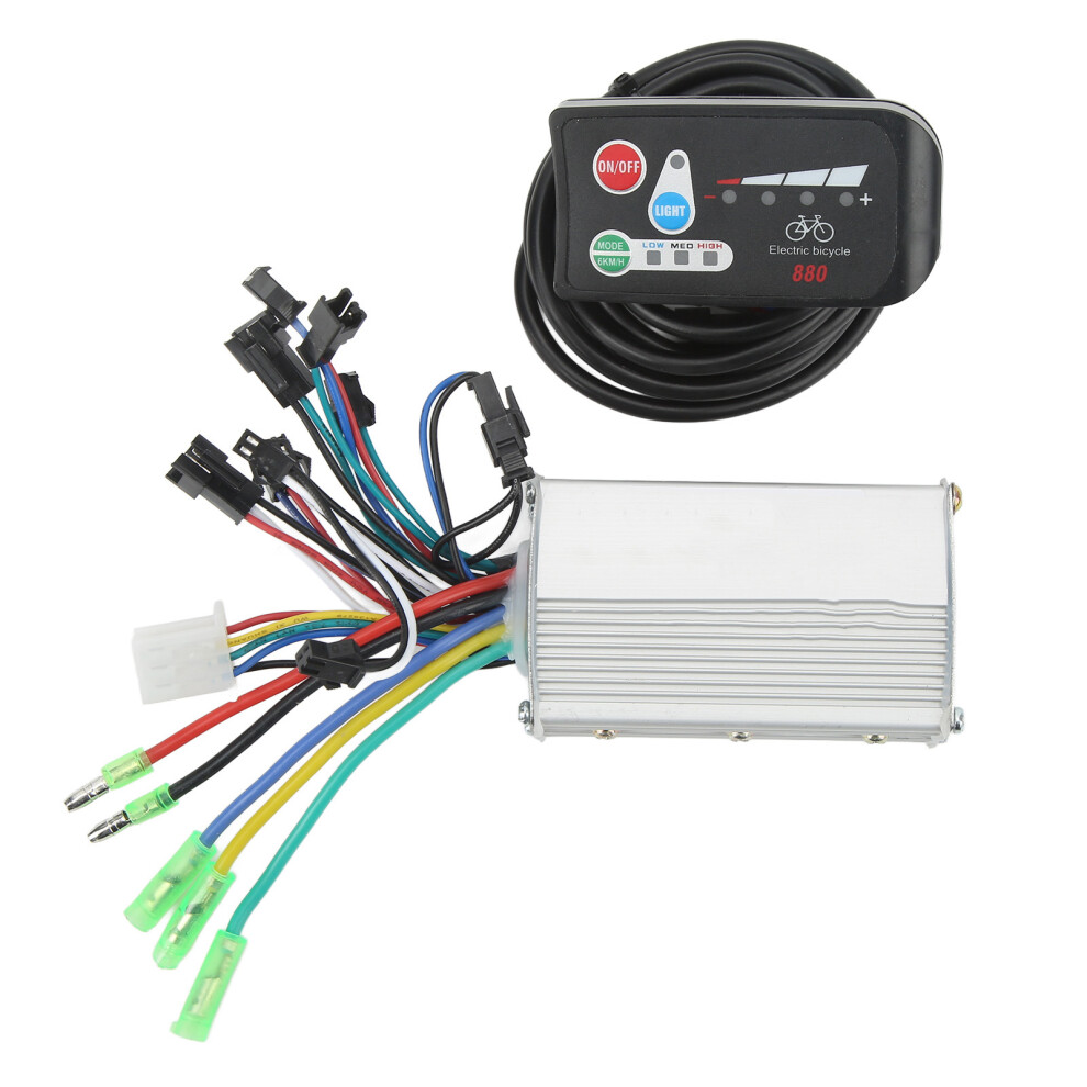 Controller For Electromobile, Good Heat Dissipation Controller With Led Display, Lcd Display Steady Speed Silent Operation Speed Regulation Wide Appli 9420858186465