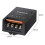 Remote Control Switch,DC 12V/24V/48V/72V 40A Relay, Wireless RF Switch with 984FT Long Range 4