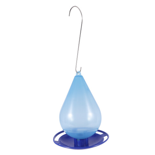 Automatic Bird Water Feeder Droplet Shaped Waterer Easy Hanging with Hook Dispenser 2