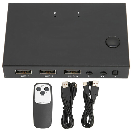 Διακόπτης KVM 4K Οπτική απόλαυση HDMI2.0USB Πληκτρολόγιο Έλεγχος ποντικιού Κεντρική
