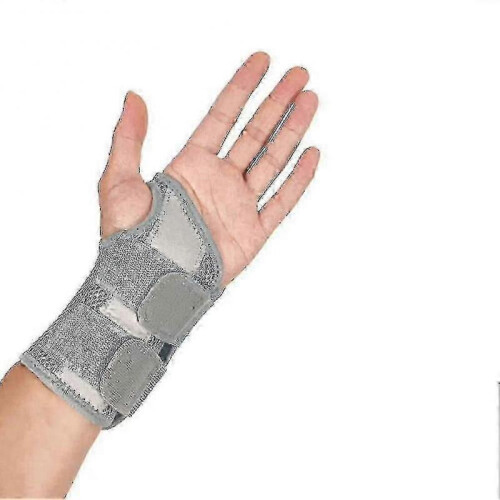 (S-Lefthands,Black)Adjustable Night Support Wrist Splint Brace for Tendonitis and Arthritis, Breathable Design 1