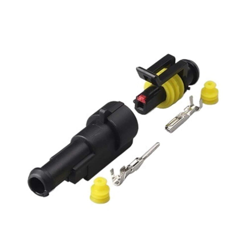 1/5/10Sets 1P 2P 3P 4P 5P 6P Weg Amp 1,5 Super Seal Electrical Connector (Color : 1Pin, Size : Efaacato5sets) 9119770787309