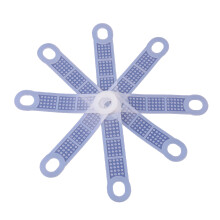 Pack of 100 Slip Resistant Covers Hanger-Translucent anti sli