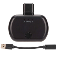 Trådløs adapter til AptX lav latenstid, Bluetooth-sender/modtager med hurtig parring og brugervenlig opsætning, bred kompatibilitet, ægte