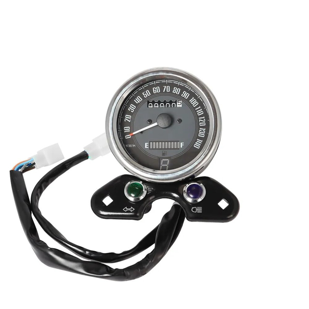 Motorcycle Odometer Tachometer Digital Display With Fuel Gauge For Suzuki Gn125 Cg125 9119770785961