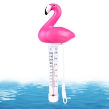 Floating Water Thermometer for Hot Tubs, Indoor and Outdoor Pools (Pink)