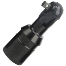 Cordless Ratchet Wrench Head 3/8 Inch Drive Heavy Duty Quick Release Industrial Grade Black