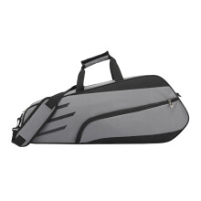 Badminton racket bag 3 Racket waterproof shoulder storage Solpa Sport Travel Organizer Gray