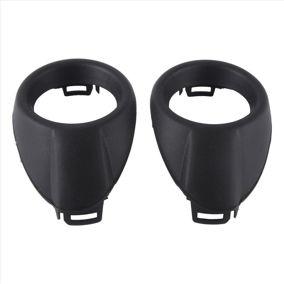 For Ford Focus 3 Iii 2012-2014 Front Bumper Fog Cover Bezels Housing Trim- Light/Black 4852940164528