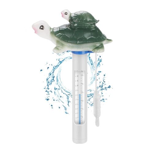 Floating Pool Thermometer, Shatterproof for Pools, Bathtubs, Fish Tanks
