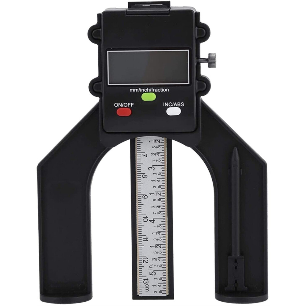 080Mm Height Caliper Engineering Plastic With Magnetic Feet Depth Gauge And Depth Measuring Tool 9189345661044