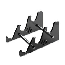 Keyboard Stands 3-Tier Mechanical Display Stand Black Acrylic Holder Gaming Plate