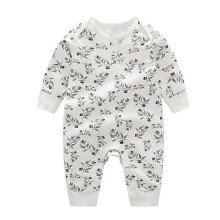 (73 cm (13-17 catty), olives 1) Baby autumn jumpsuit ins style baby clothes baby spring and autumn boneless crawling clothes