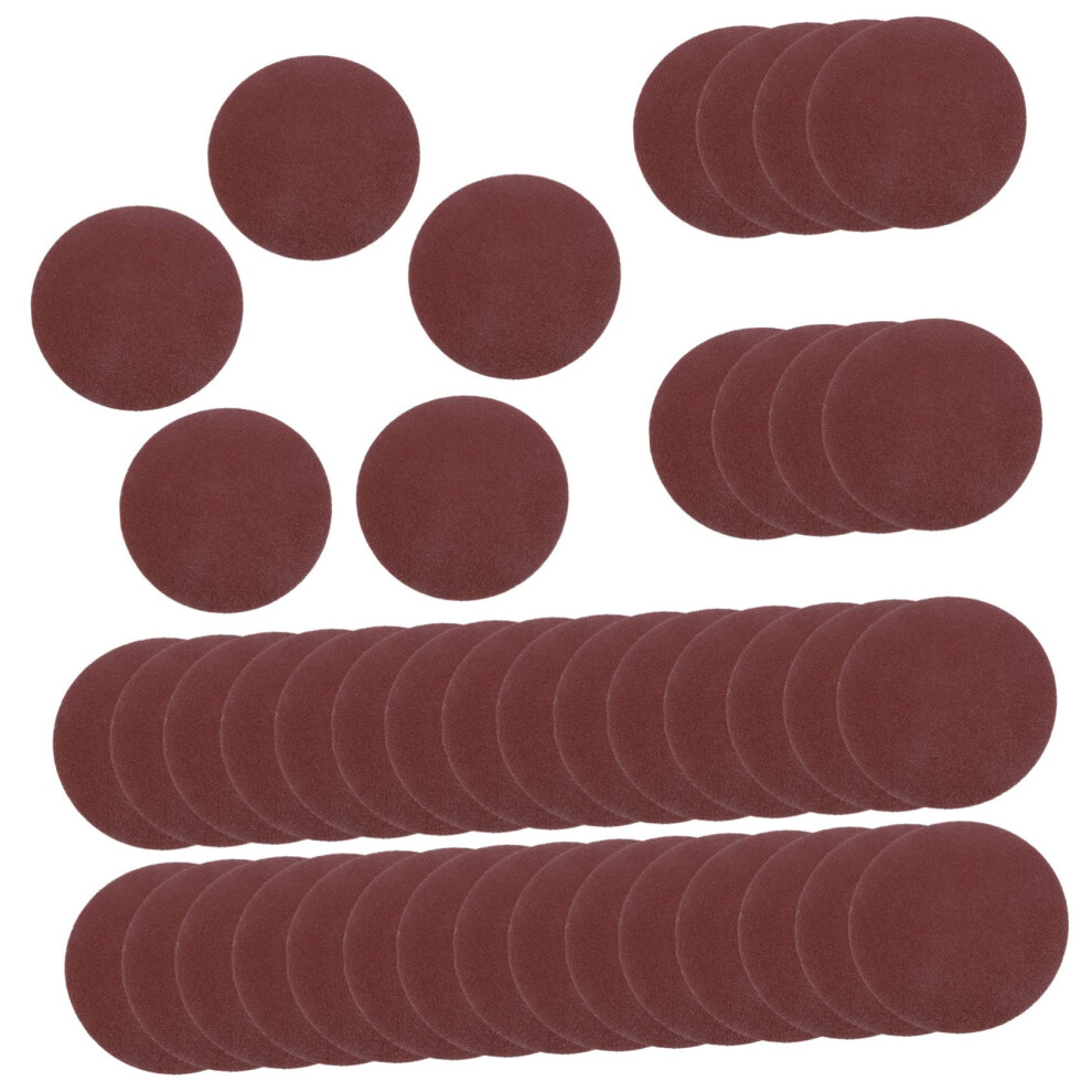 100Pcs Sanding Paper For Electric Sander Grit Ruff Sandpaper Sanding Discs Orbital Sander Compatible For Woodworking 9426802906479