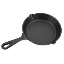 Cast Iron Pan NonStick Pan Egg Pan Breakfast Pan Cast Pan for Eggs Small Frying Pan Small Pan Mini Pan Cookie Pan Egg Frying Pan NonStick Iron Black