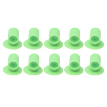 Paracolpi per porte con ventosa in silicone, fermamaniglie antiurto per porte, facili da riporre e pieghevoli, perfetti per la protezione dei mobili.