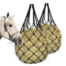 Horse Hay Feeders Storage Bag Large Capacity Hay Bag For Horses Goats Alpacas Web Hay Bag Carry Bag