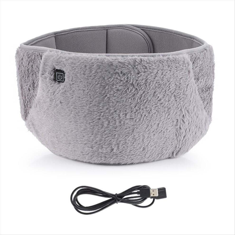 Electric Heating Belt with Hand Pockets USB Uterus Warmer for Period Cramps Body Joints Pain Menstrual Pad