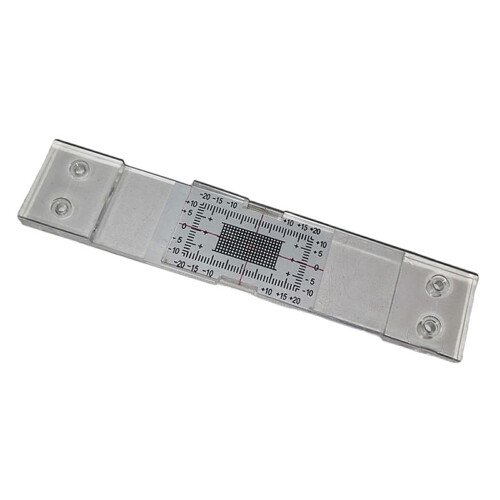Acrylic Crack Measuring Tool Professional Grade Durable Acrylic Construction For Standard Cracks