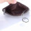 Μικρή Θήκη Νομισμάτων με Φερμουάρ - Γνήσιο Δέρμα Μαύρη 6