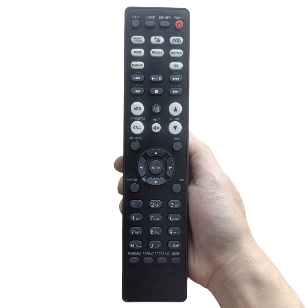 Remote Control For Denon Ceol Rc1199 Rc-1199 Rcd-N10 Rc-1222 Hi-Fi All-In-One Network Cd Receiver 6935161398236