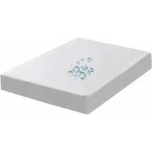 Wasserdichter Matratzenschoner mit TPU-Membran, geräuscharmes Frottee-Spannbettlaken für langlebige und einfache Reinigung, ideal für Kinder,
