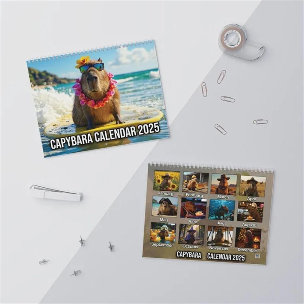 Calendrier De Compte à Rebours Capybara De Noël 24 Jours, Jouets