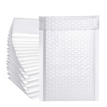 Bubble Mailers Self Adhesive 1050 Pack for Books Bubble Mailers (15x18cm, 30pcs) White 15 x 18 cm, 30 pieces