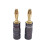 Bananenstecker vergoldet 4 mm 8er-Pack   8-pack 5