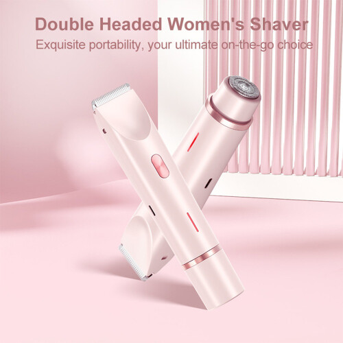 Elektrisk hårfjerner for kvinner Pink 2