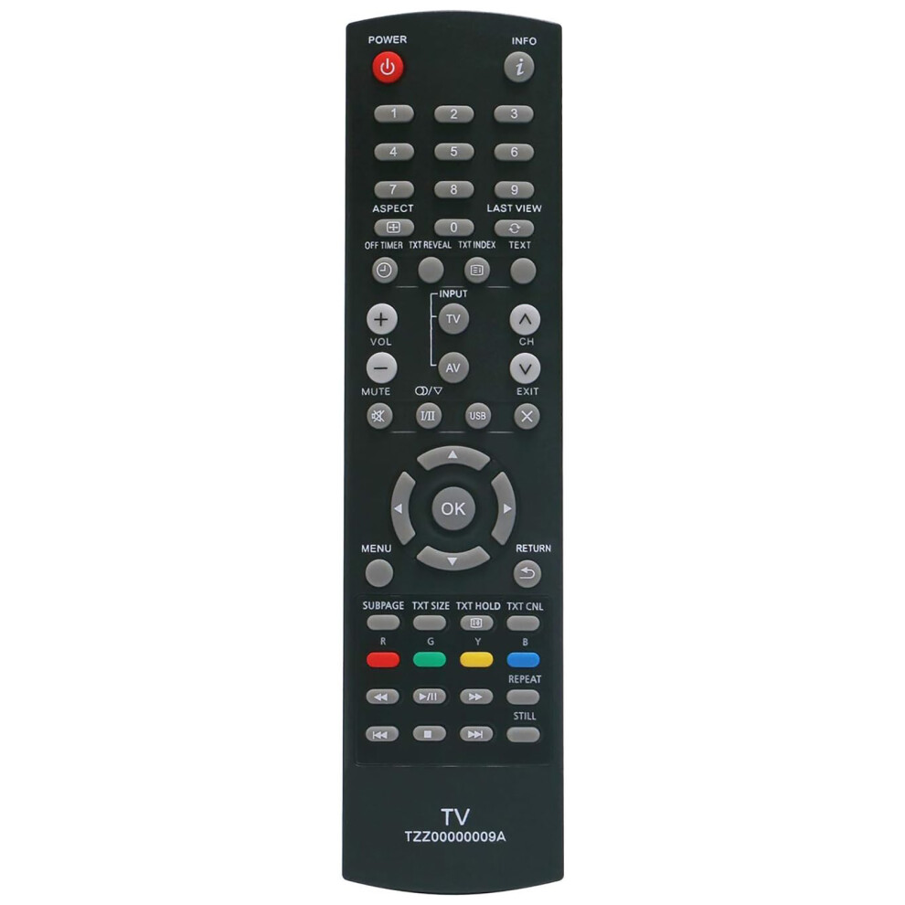 New Tzz00000009a Replacement Infrared Remote Control Suit For Panasonic Tv Tx-Lr32c5 Tx-Lr32u5 Th-L32c5m Th-L42u5m 6935161395419