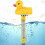 Floating Pool Thermometer, Solar Digital Water Thermometer with Rope 1