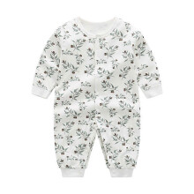 (66 cm (10-13 catty), olives 2) Baby autumn jumpsuit ins style baby clothes baby spring and autumn boneless crawling clothes