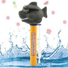 Floating Water Thermometer for Swimming Pool, Pool and Spas Shatterproof with Cord For Aquariums