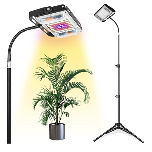 Pflanzenbeleuchtung mit Timer und Dimmer 1,6 m Black 2