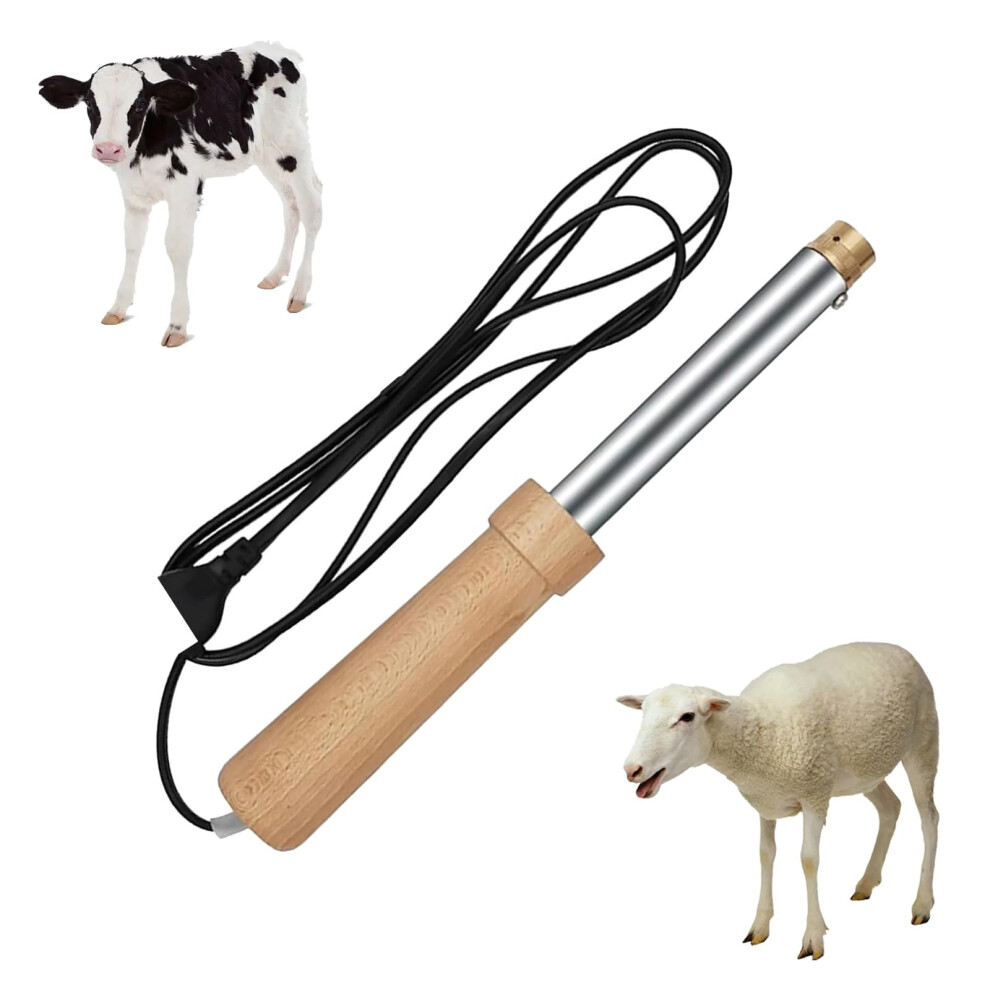 Electric Dehorner For Calves And Lambs Portable Bloodless Dehorning Tool With Handle Copper Head Heating Ages 1570 Days 9189345661235