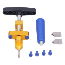 Tile Cutter Tool, Manual Glass Tile Cutter, Aluminum Alloy Hand Tile Cutter, Home Use Glass Tile Cutting Tool